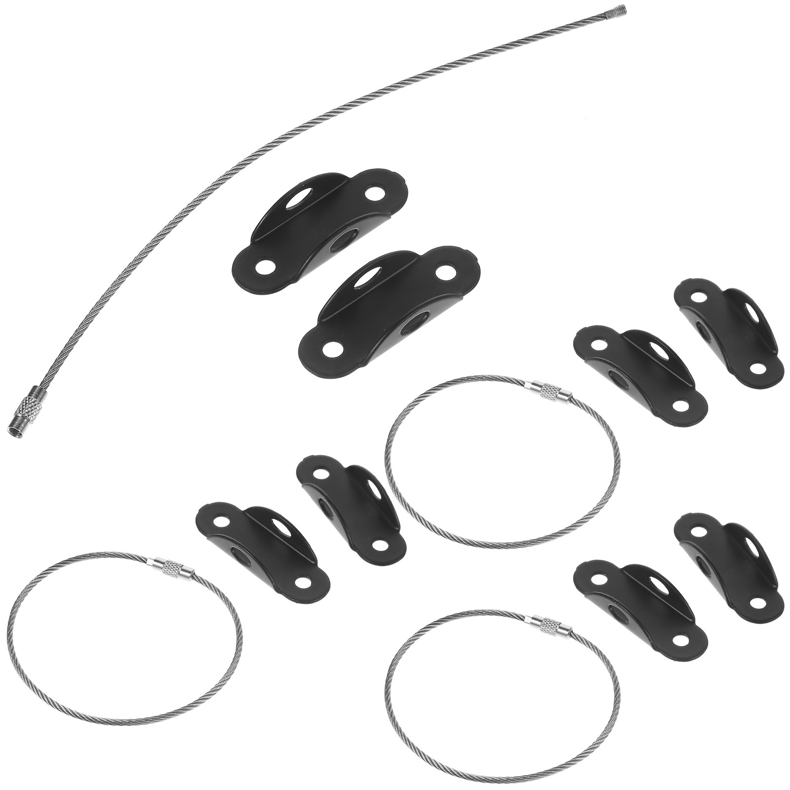 Wall Anchor Plastic - 4Sets Furniture Anchors for Baby Proofing