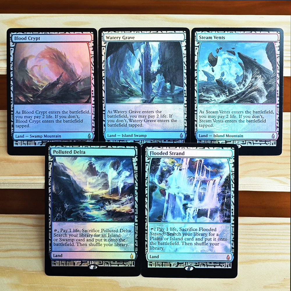 Home Improvement Game - Blood Crypt/Watery Grave/Steam Vents/Polluted Delta/Flooded Strand-TCG