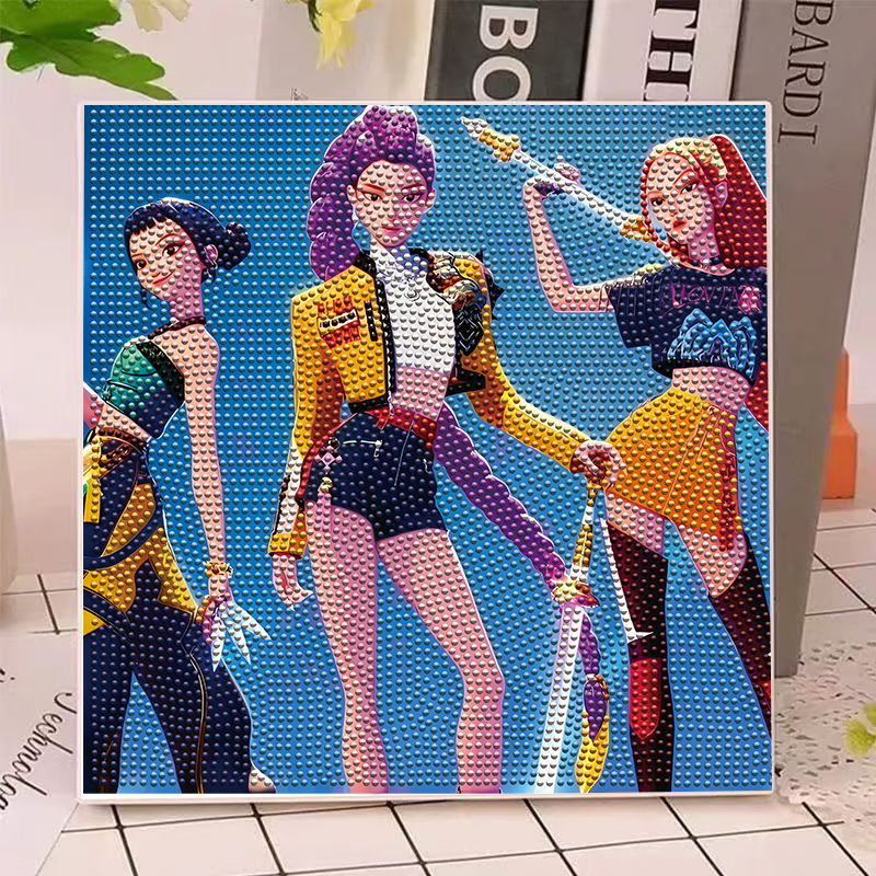 Home Improvement Diy - Anime Gilrs Lumi Mila Zoi K-pop