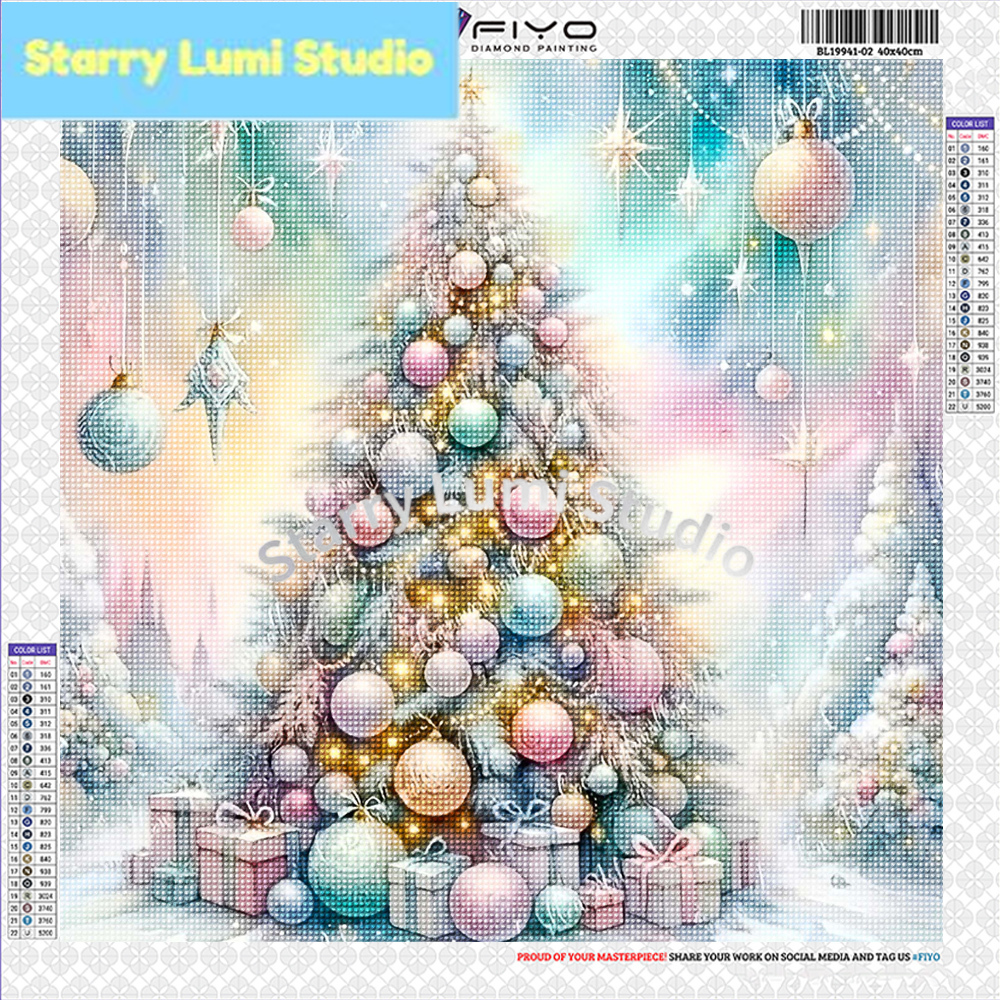 Home Improvement Diy - Diamond Painting Kit Christmas Tree New