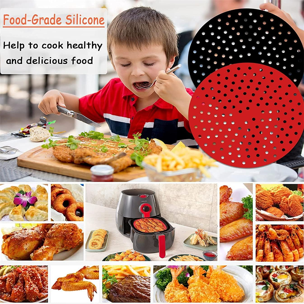 Reusable Air Fryer Pad, Silico - огляд і ціна Home Improvement Tim