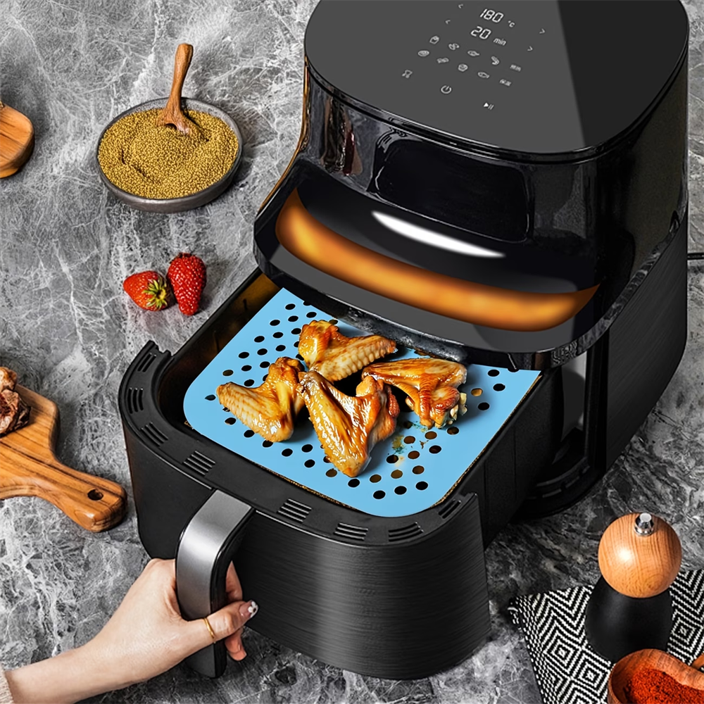 Reusable Air Fryer Pad, Silico - огляд і ціна Home Improvement Tim