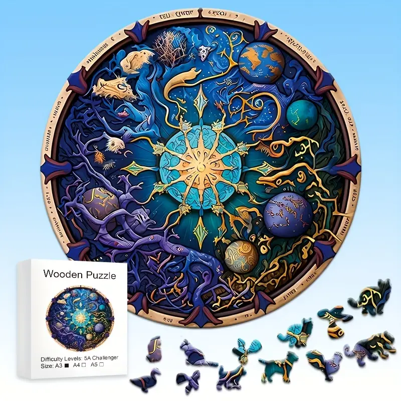 Wooden Jigsaw Puzzles for Adul - огляд і ціна Home Improvement Game