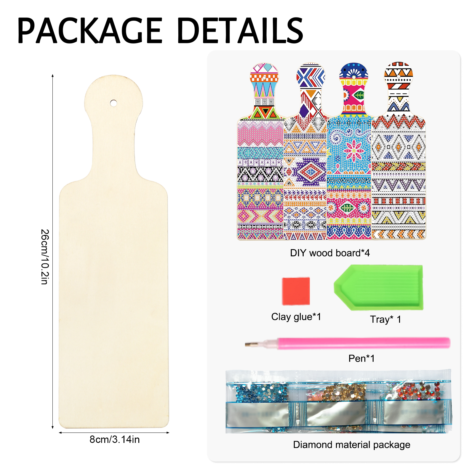 4Pack DIY bohemia Diamond Art  - огляд і ціна Home Improvement Diy