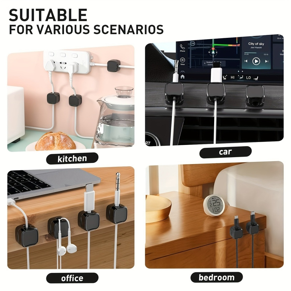 Magnetic Cable Holder Data Cor - огляд і ціна Wall Anchor Plastic