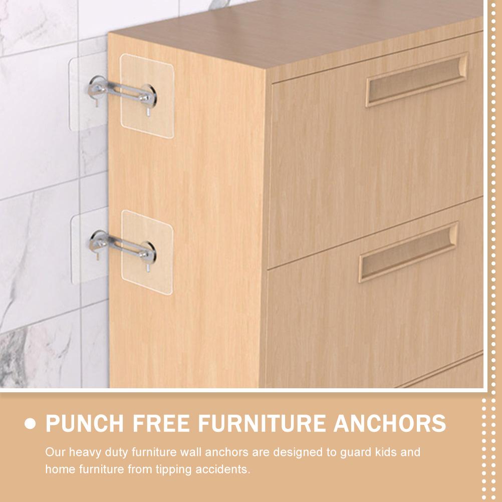 4 Pcs Furniture Wall Anchors A - огляд і ціна Wall Anchor Plastic