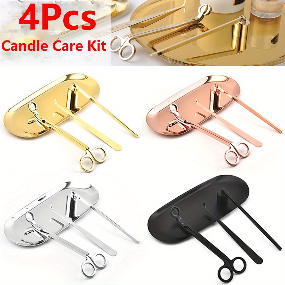 4pcs/set Luxury Candle Care Ki - огляд і ціна Home Improvement Diy
