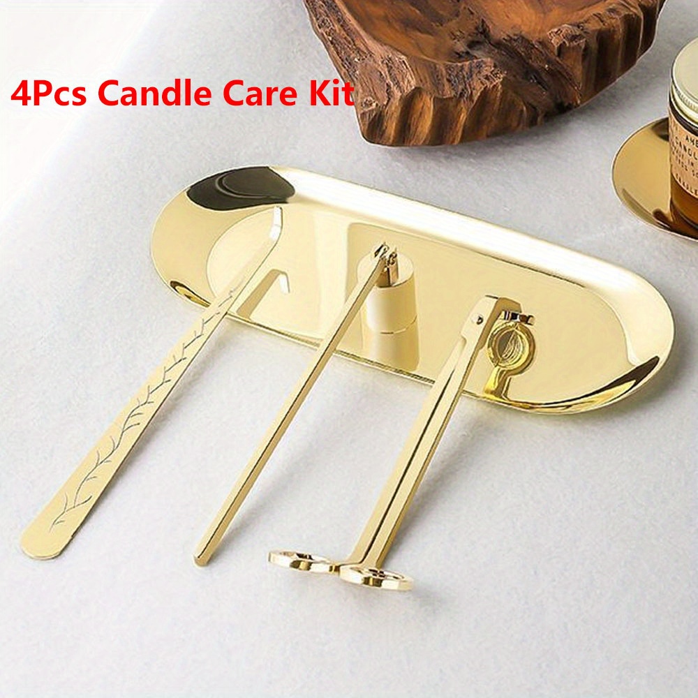 4pcs/set Luxury Candle Care Ki - огляд і ціна Home Improvement Diy