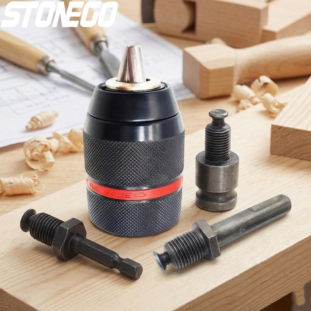 4Pcs 2-13mm Keyless Metal Dril - огляд і ціна Screwdriver Set Precision