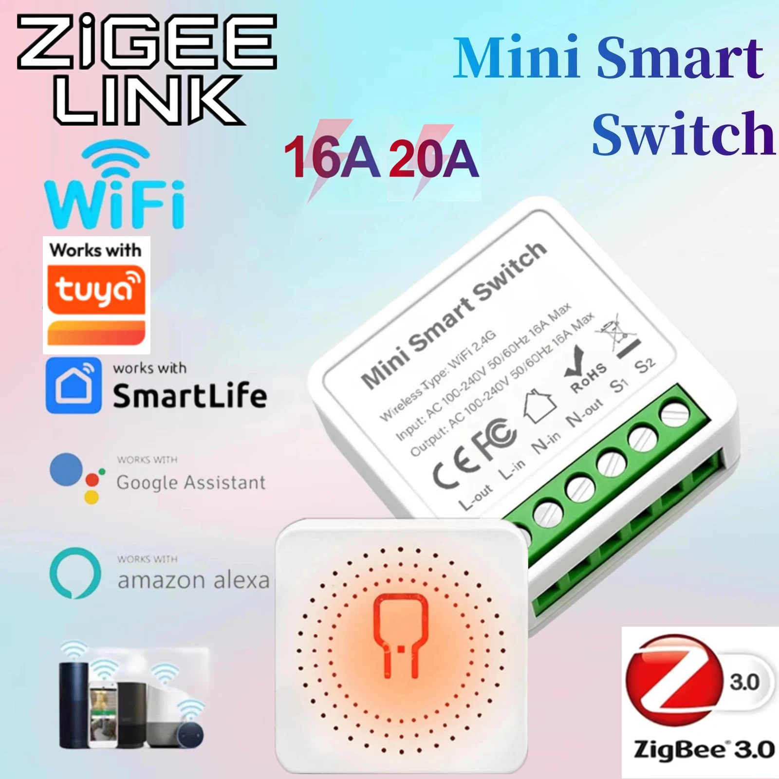 For Tuya Mini Smart WiFi Switc - огляд і ціна Home Improvement Diy
