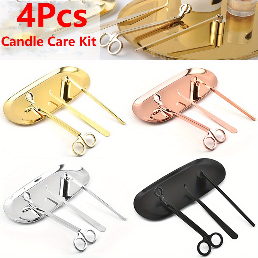 4pcs/set Luxury Candle Care Ki - огляд і ціна Home Improvement Diy