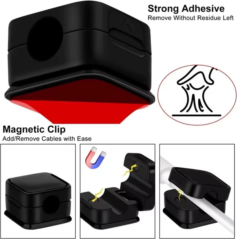 Magnetic Strong ​Cable Clips A - огляд і ціна Wall Anchor Plastic