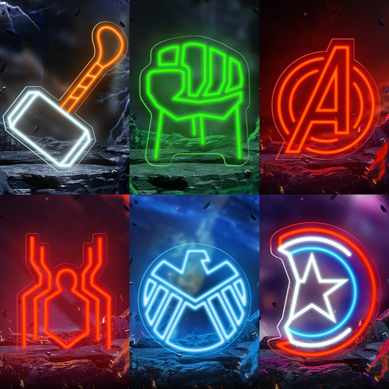 Marvel Avengers Superhero Neon - огляд і ціна Home Improvement Game