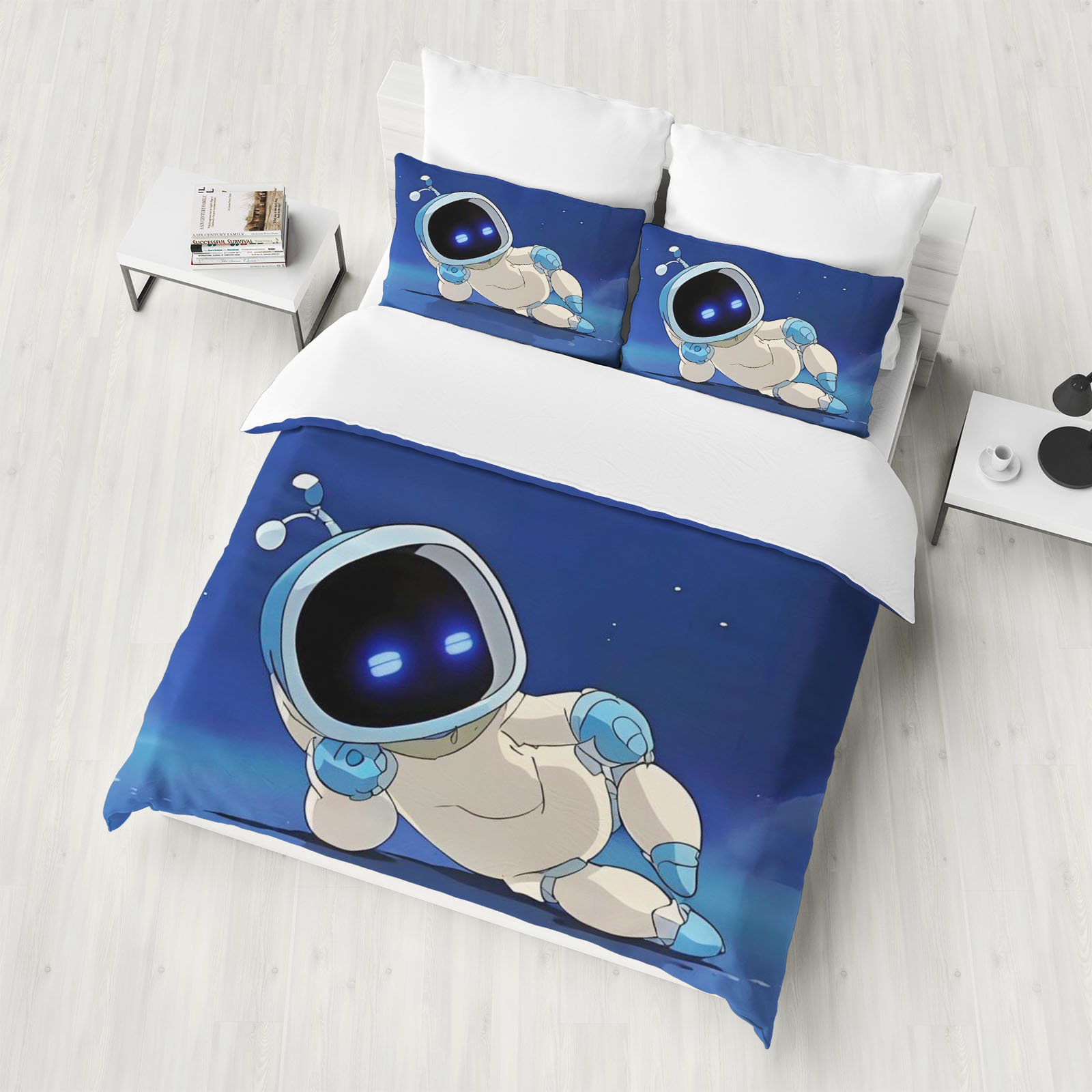 Print Cartoon Astro Bot Duvet  - огляд і ціна Home Improvement Game