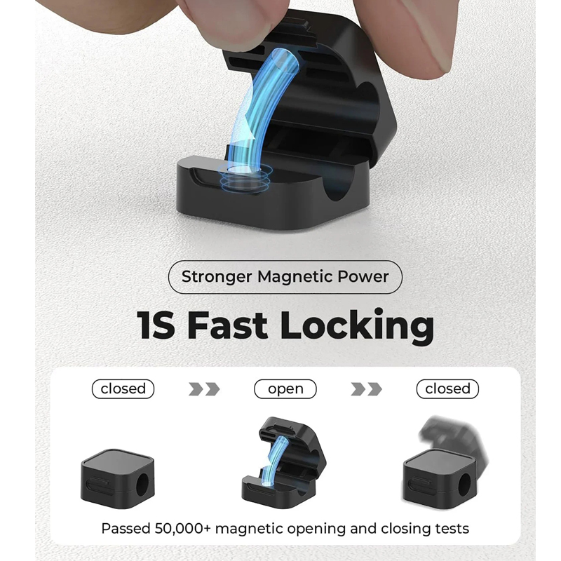 ​Magnetic Cable Clips Adjustab - огляд і ціна Wall Anchor Plastic