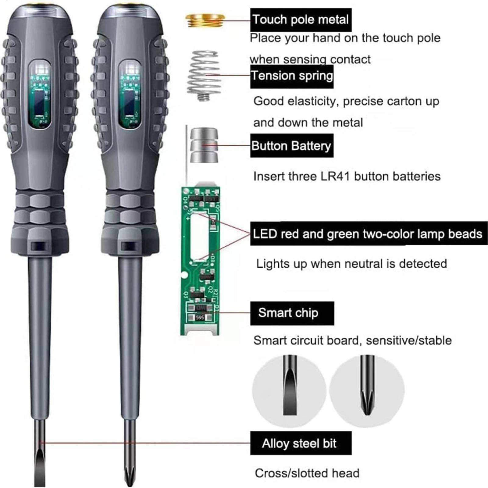Screwdriver Electricity Detect - огляд і ціна Stud Finder Magnetic