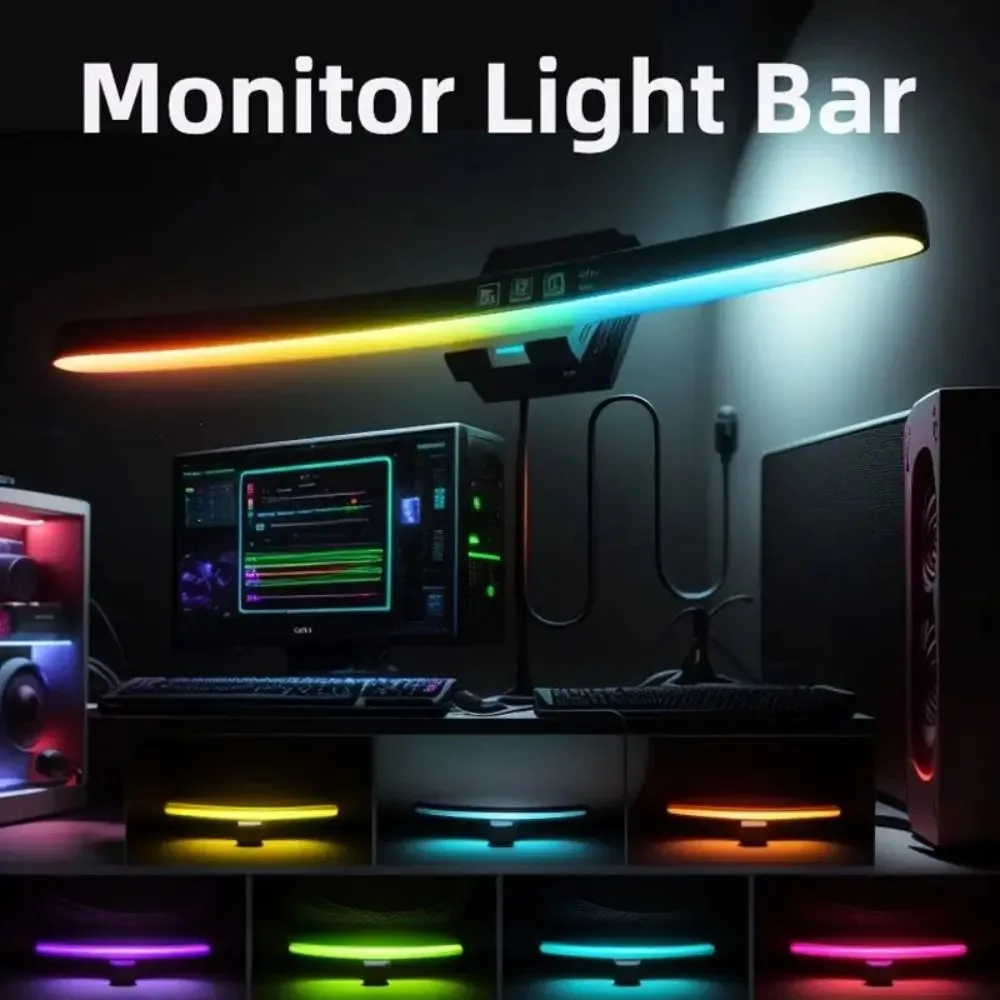 Curved Monitor Light Bar 3 Col - огляд і ціна Home Improvement Game