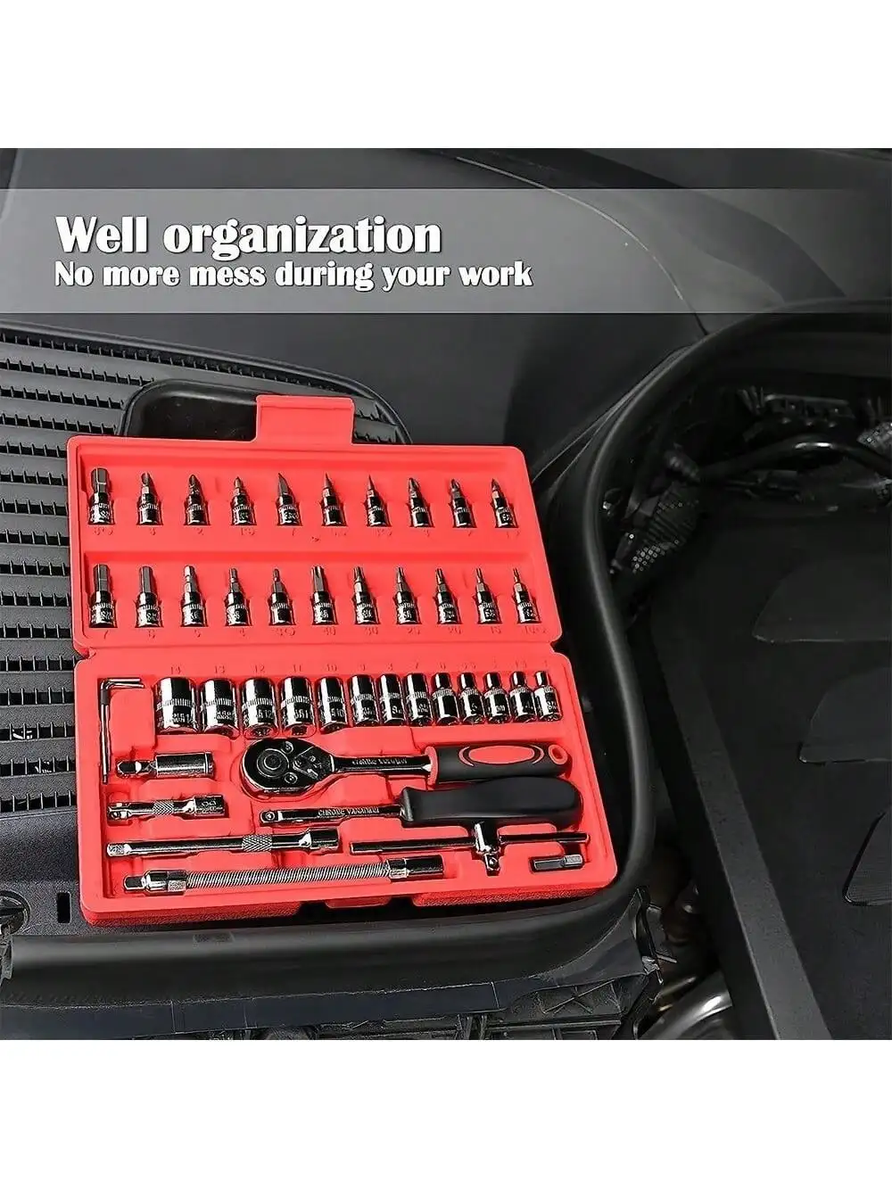 46 Piece 1/4 Inch Drive Socket - огляд і ціна Home Improvement Tim