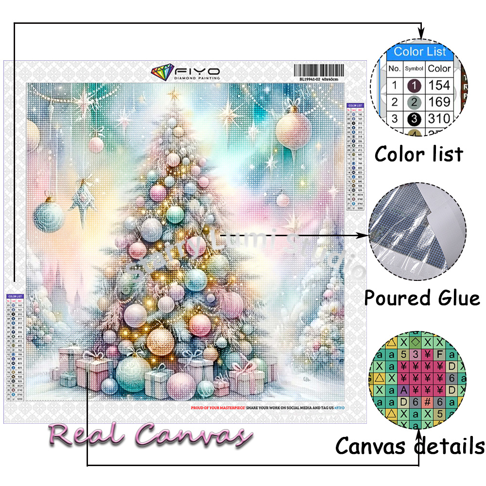 Diamond Painting Kit Christmas - огляд і ціна Home Improvement Diy