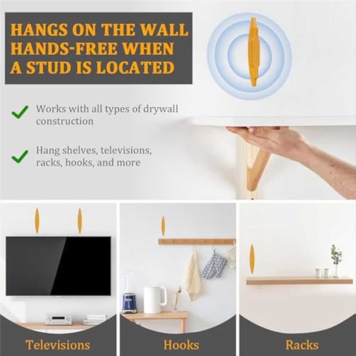 4PCS Magnetic Stud Finder Tool - огляд і ціна Stud Finder Magnetic