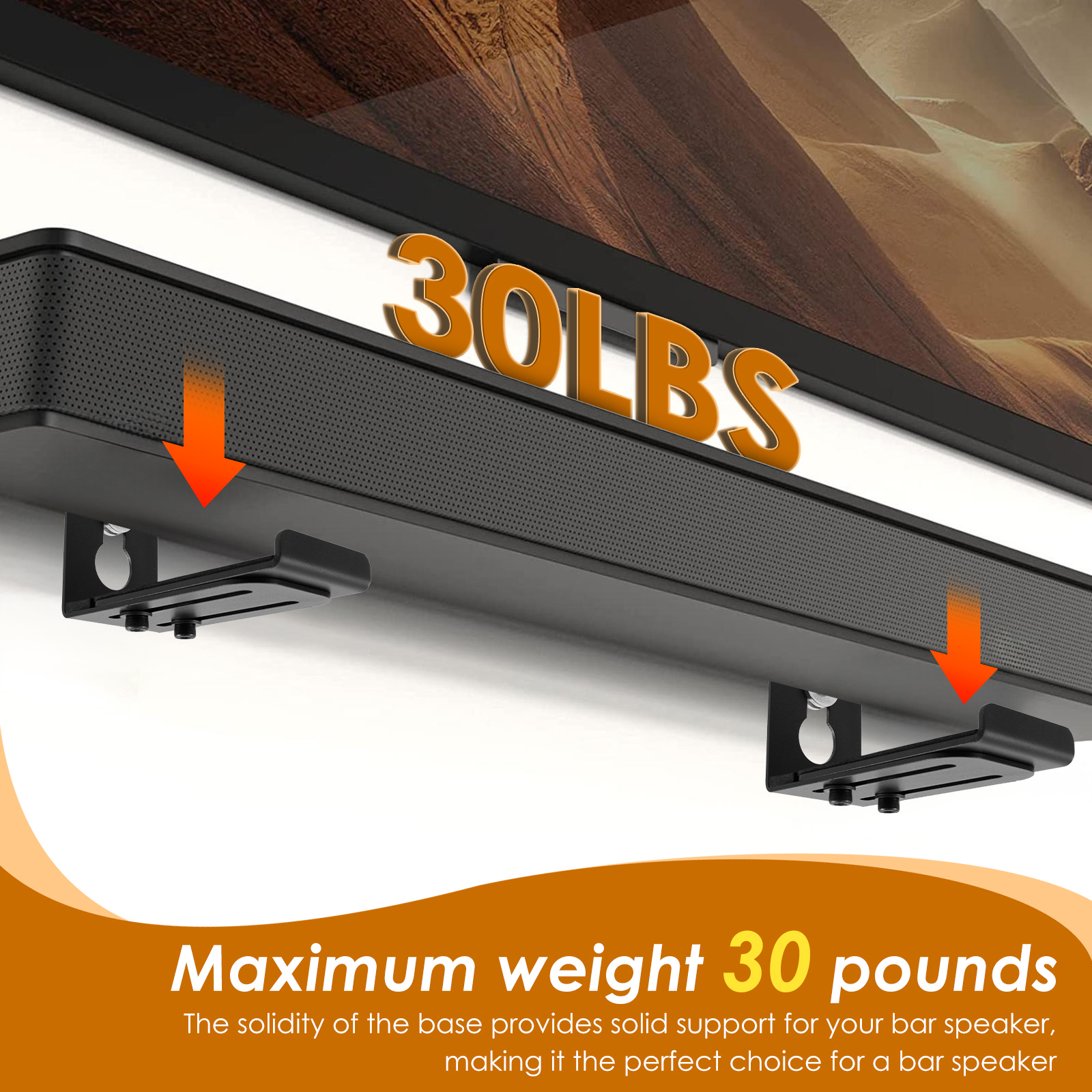 2Pcs Soundbar Speaker Stands W - огляд і ціна Home Improvement Tim