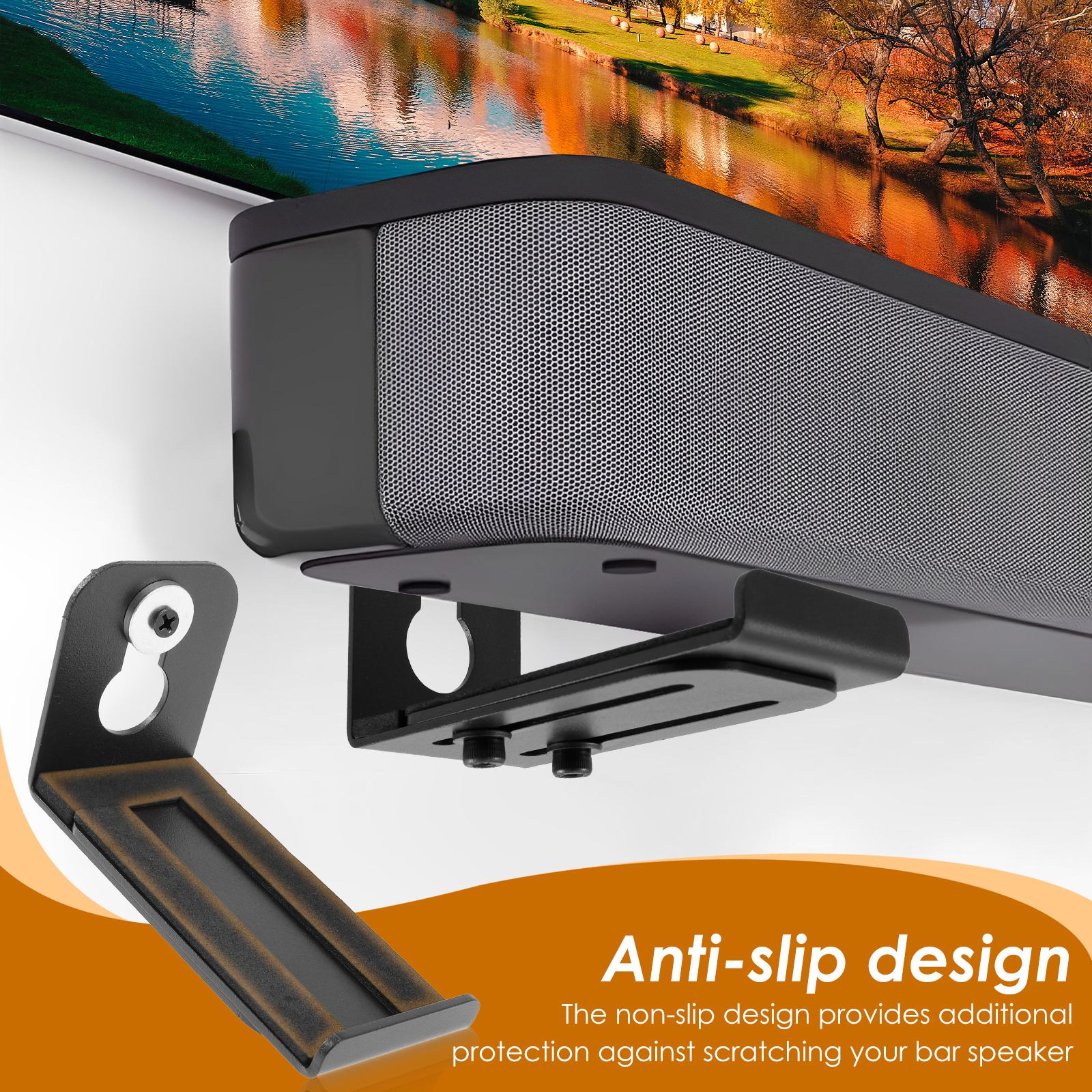 2Pcs Soundbar Speaker Stands W - огляд і ціна Home Improvement Tim