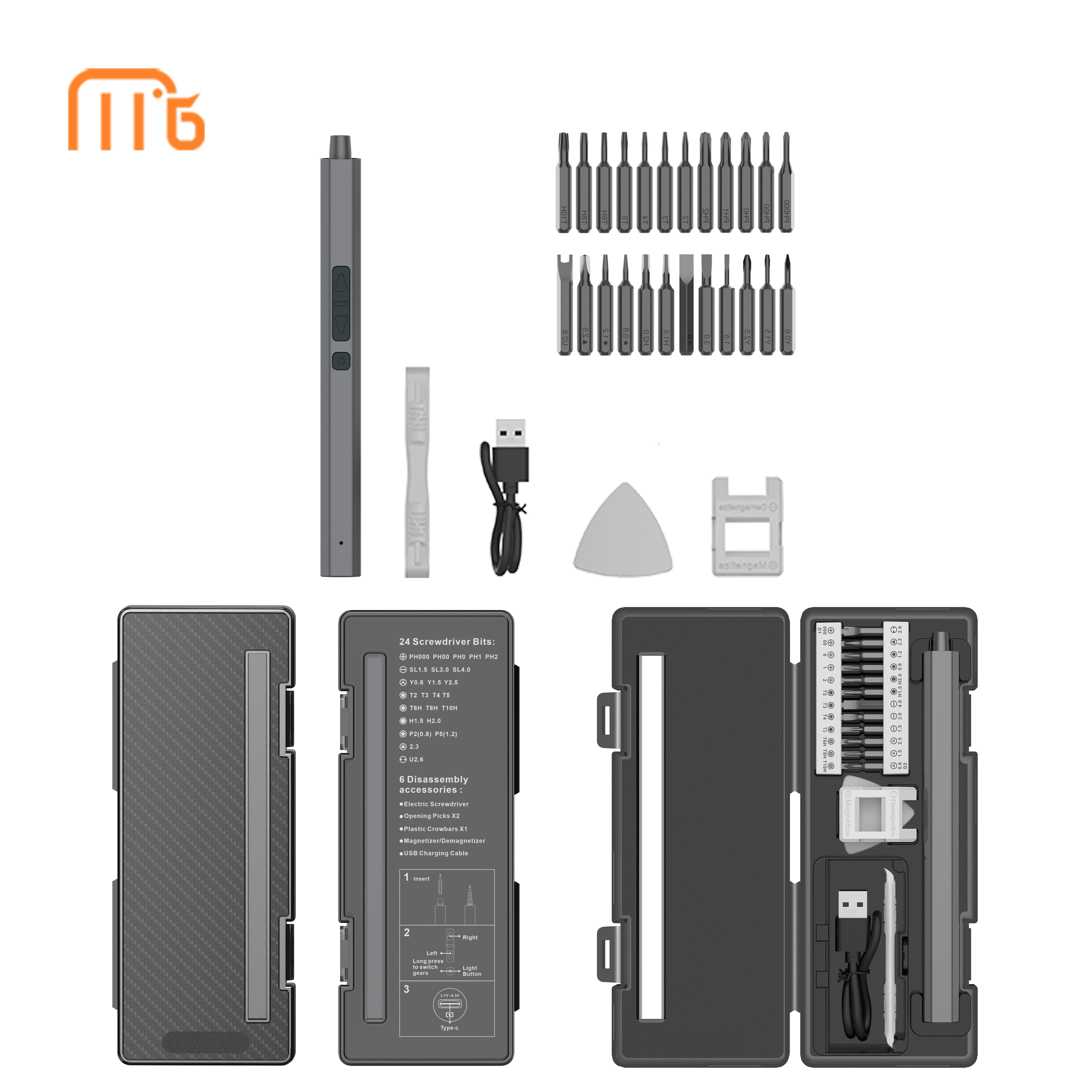 Mini Electric Screwdriver Set  - огляд і ціна Screwdriver Set Precision