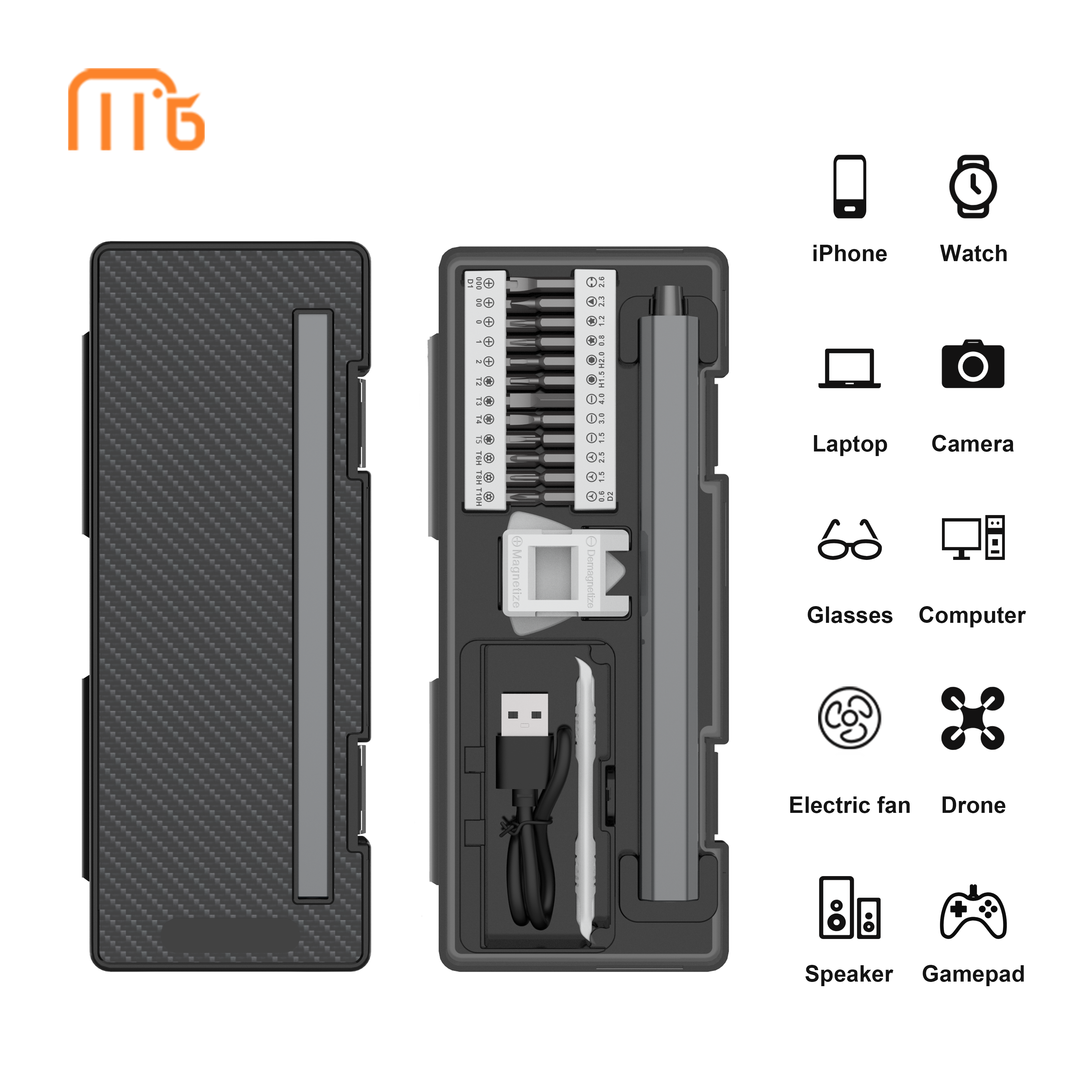 Mini Electric Screwdriver Set  - огляд і ціна Screwdriver Set Precision