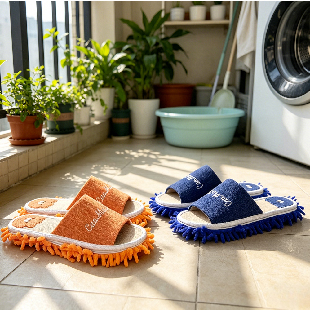 1 Pair Microfiber Cleaning Mop - огляд і ціна Home Improvement Tim